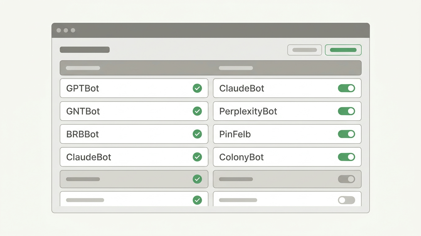 Hoe voorkom je dat je CDN of firewall AI-bots blokkeert