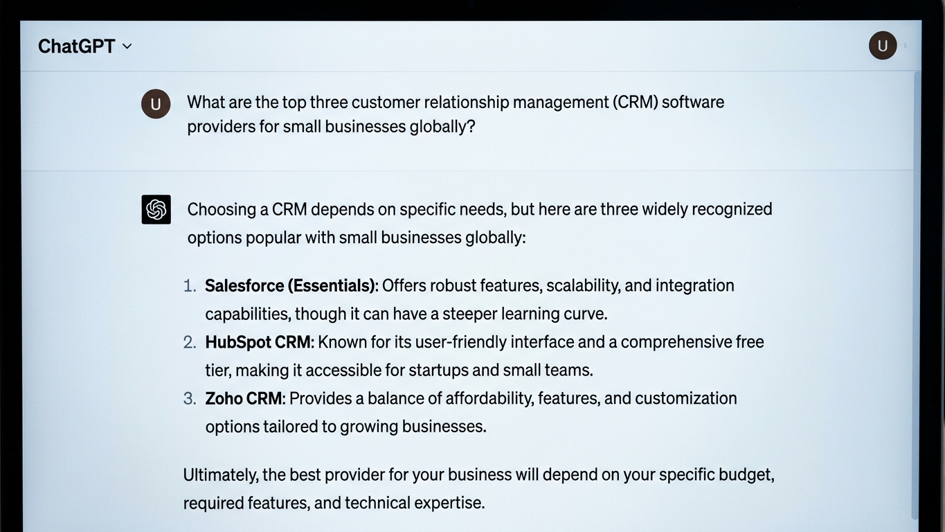 How ChatGPT Recognizes Your Brand (and What to Do If the Answer Is 'No')?