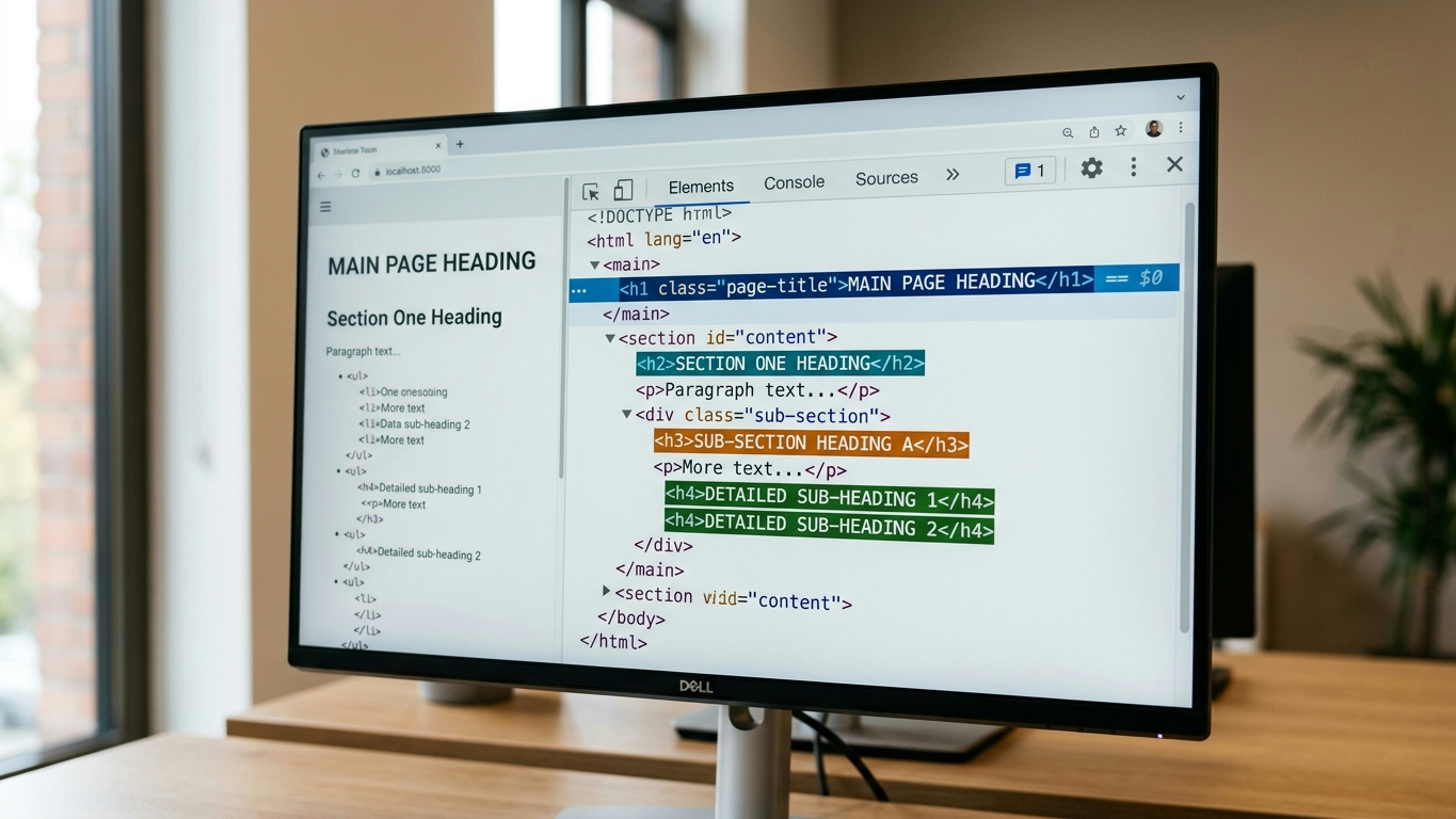 Contentstructuuranalyse: hoe de juiste heading-hiërarchie uw AI-zichtbaarheid bepaalt